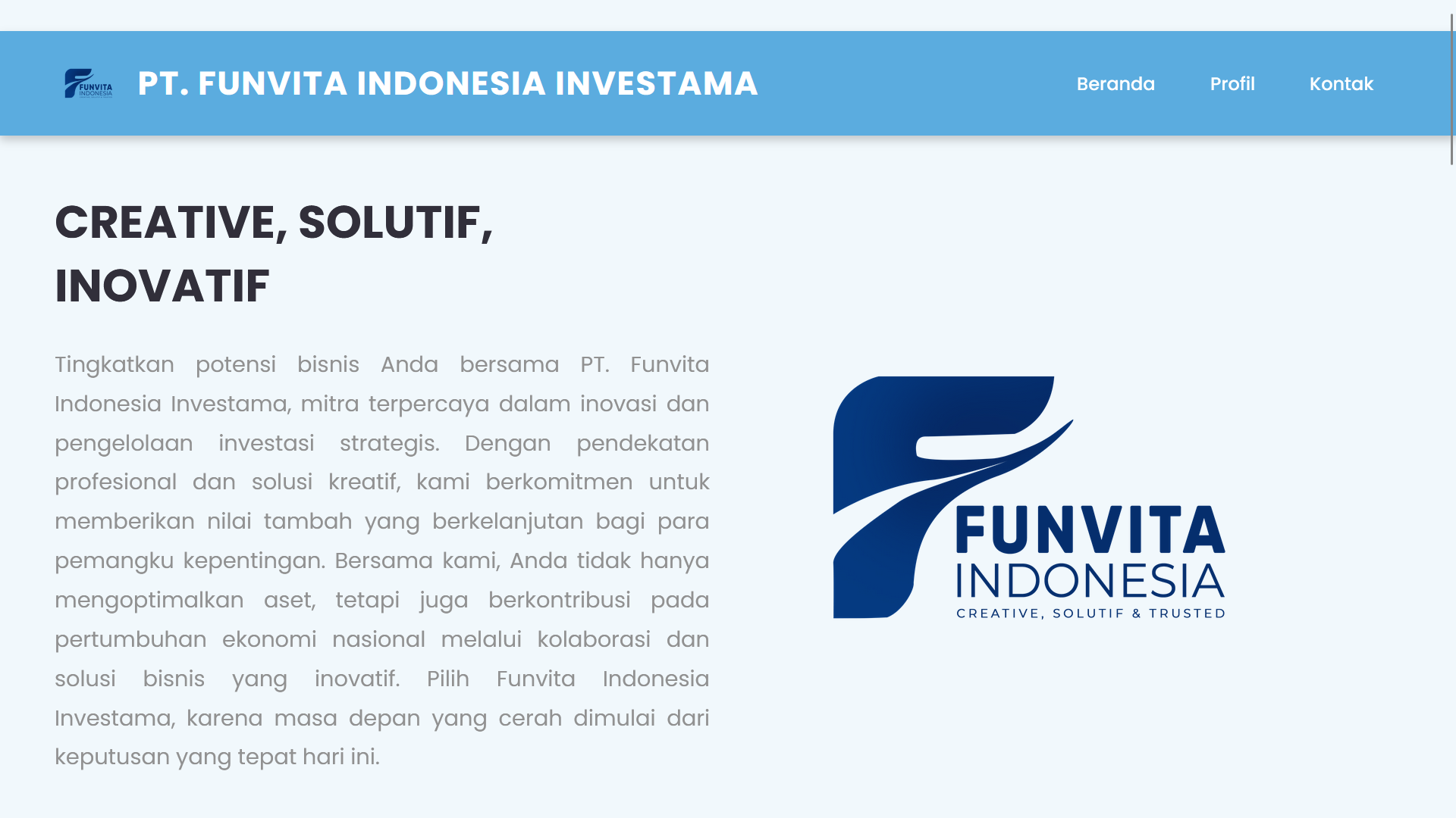 Landing page test case preview