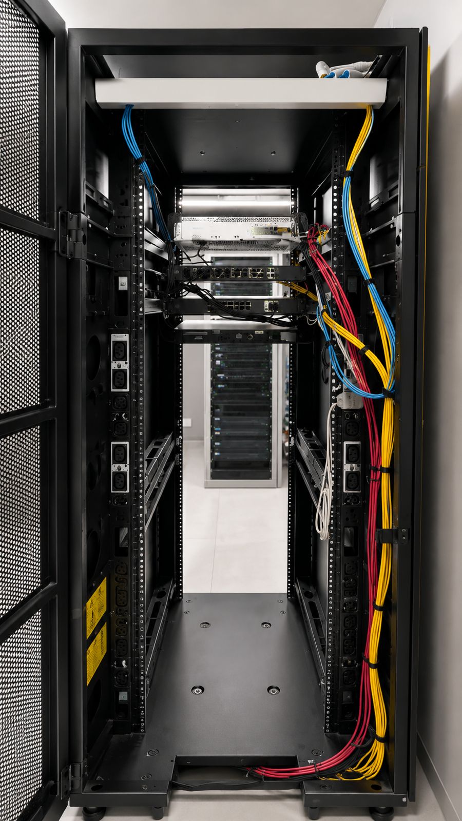 School server room installation screenshot